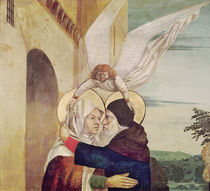 The Meeting of St. Anne and St. Joachim at the Golden Gate von Nicolas d' Ypres