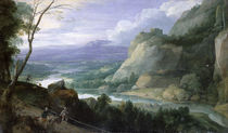 Mountainous Landscape, 1620 by Jacques Fouquieres
