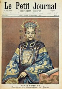 Tz'U-Hsi Empress Dowager of China by French School
