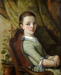 Juliette Courbet 1844 von Gustave Courbet