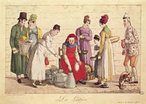 The Milkmaid, 1815-30 von French School