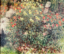Women in the Flowers, 1875 von Claude Monet