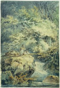 The Angler, 1794 von Joseph Mallord William Turner