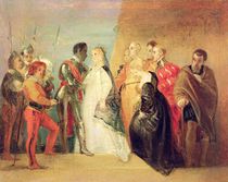 The Return of Othello, Act II by Thomas Stothard