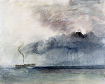 Steamboat in a Storm, c.1841 by Joseph Mallord William Turner
