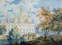 Clare Hall and the West End of King's College Chapel by Joseph Mallord William Turner