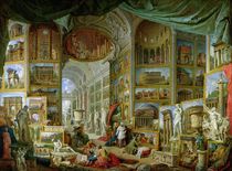 Gallery of Views of Ancient Rome von Giovanni Paolo Pannini or Panini
