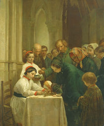 Good Friday in Notre-Dame Church by Pierre Edouard Frere