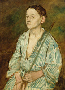 Portrait of a Boy by Eduard Karl Franz von Gebhardt