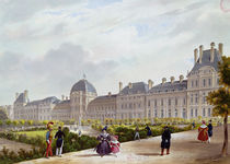 The Tuileries during the Restoration by French School