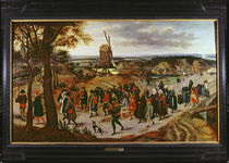 The Wedding Procession von Pieter Brueghel the Younger