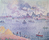 The Seine, Grenelle, 1899 von Paul Signac