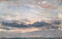 A Cloud Study, Sunset, c.1821 by John Constable