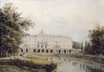 View of the Great Palace of Strelna near St. Petersburg von Yegor Yegorovich Meier