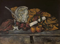 Still Life of the Artist's Accessories by Paul Cezanne