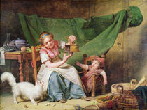 The Woman and the Mouse, c.1798 by Martin Drolling