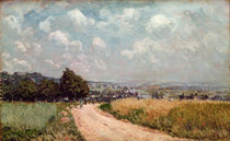 Turning Road or, View of the Seine by Alfred Sisley
