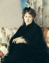 Portrait of Madame Edma Pontillon 1871 by Berthe Morisot