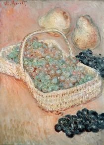 The Basket of Grapes, 1884 by Claude Monet