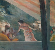 Cafe Concert at the Ambassadeurs by Edgar Degas