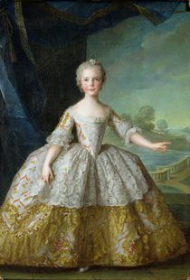 Infanta Isabelle de Bourbon-Parme 1749 von Jean-Marc Nattier