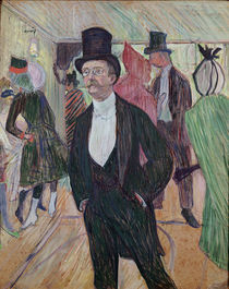 Monsieur Fourcade, 1889 by Henri de Toulouse-Lautrec