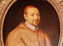 Portrait of Cardinal Pierre de Berulle von Philippe de Champaigne