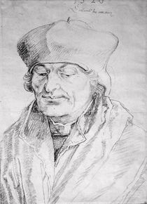Portrait of Desiderius Erasmus 1520 by Albrecht Dürer