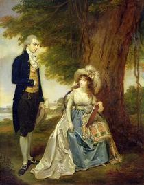 Mr and Mrs Fraser, c.1785-90 von Arthur William Devis