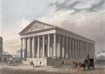Exterior view of the Madeleine by Philippe Benoist