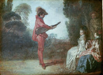 The Enchanter, c.1712 von Jean Antoine Watteau