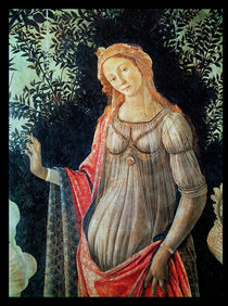Primavera, detail of Venus by Sandro Botticelli