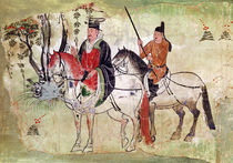 Two Horsemen in a Landscape or by Chinese School