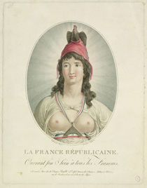 The French Republican, engraved by A. Clement von Simon Louis Boizot