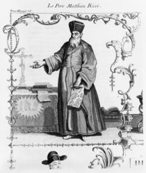 Father Matteo Ricci by French School