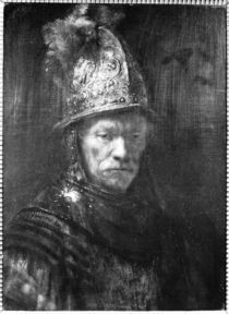 Portrait of a Man with a Golden Helmet by Rembrandt Harmenszoon van Rijn