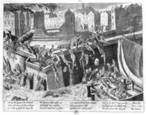 Massacre of Antorff, 1576 von Franz Hogenberg