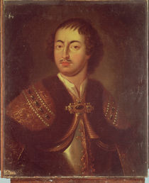 Portrait of Peter I von Adriaan van der Werff