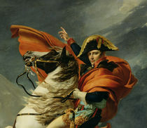Napoleon Crossing the Alps on 20th May 1800 von Jacques Louis David