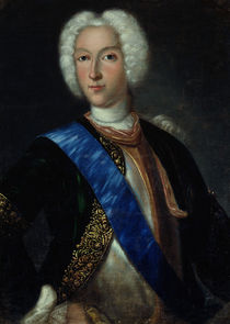 Portrait of Tsar Peter II by Johann Heinrich Wedekind