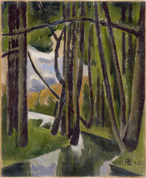 Undergrowth, 1910 by Roger de La Fresnaye
