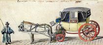 Horse and Carriage, 1825 von Pierre Antoine Lesueur