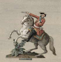 Equestrian portrait of Prince Charles-Just de Beauveau-Craon von Pierre Antoine Lesueur
