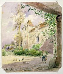 The House of Armande Bejart in Meudon by Henri Toussaint