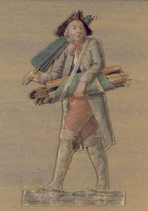 The Umbrella Seller by Lesueur Brothers