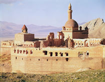 View of the Ishak Pasa Palace by Ottoman School