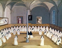 The Sisters of the Abbey from 'L'Abbaye de Port-Royal' von Louise Madelaine Cochin
