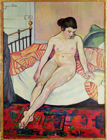 Nude with a Striped Blanket by Marie Clementine Valadon