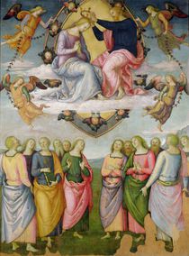 The Coronation of the Virgin by Pietro Perugino