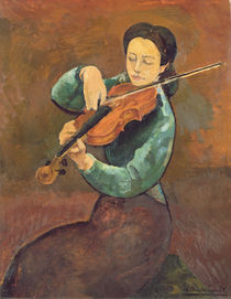 The Violinist by Jean Louis Boussingault